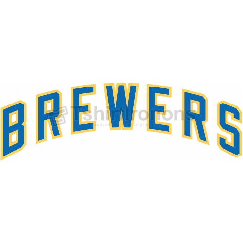 Milwaukee Brewers T-shirts Iron On Transfers N1701 - Click Image to Close